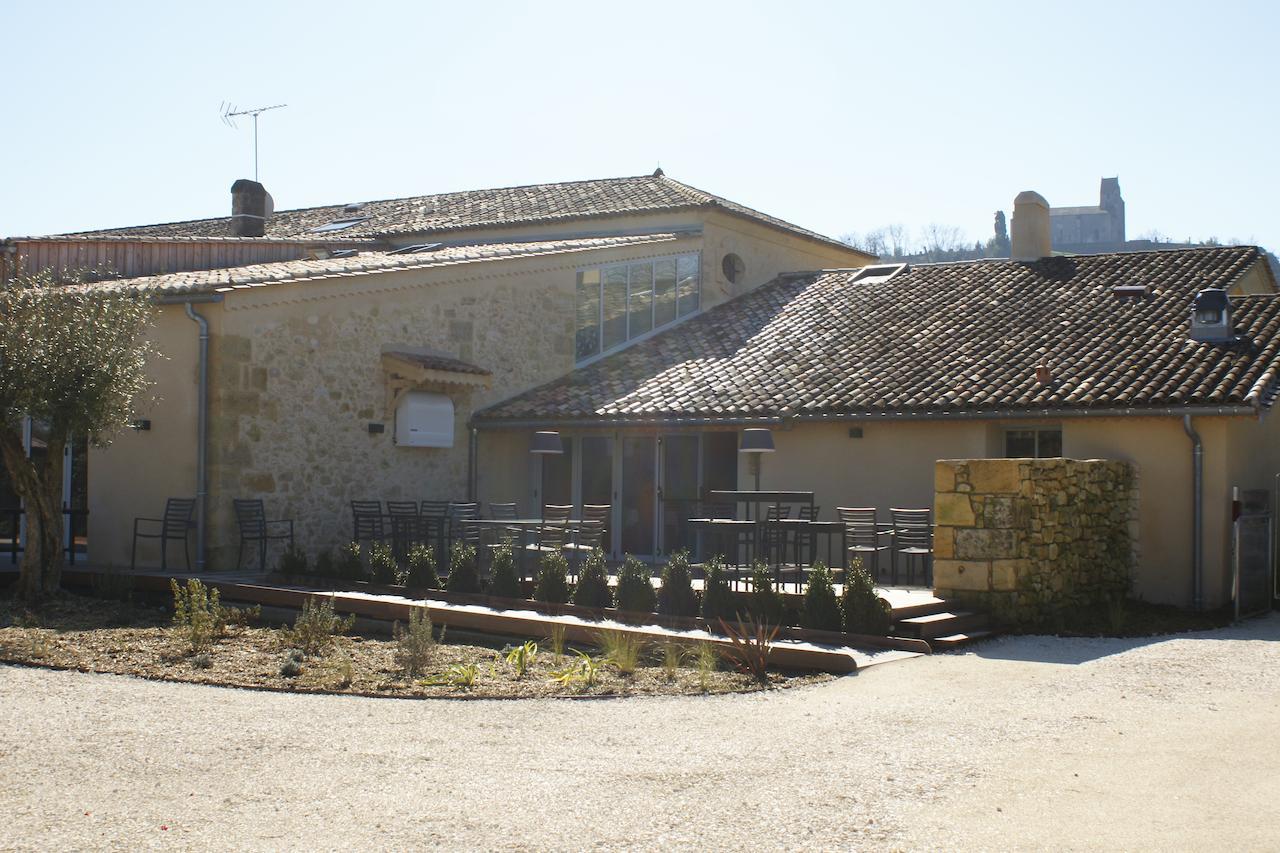 Logis- Hotel Spa Restaurant L'Epicurial Saint-Pey-de-Castets Eksteriør billede