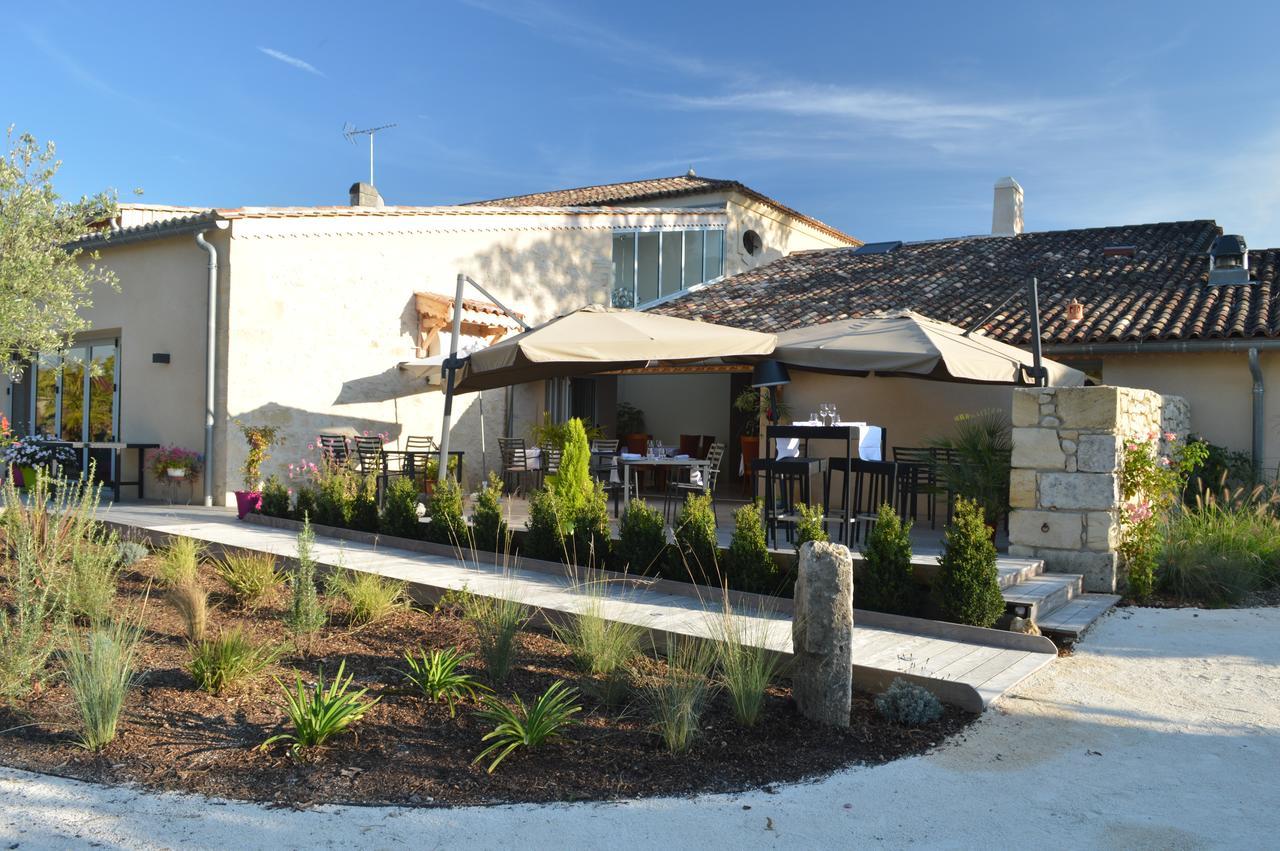 Logis- Hotel Spa Restaurant L'Epicurial Saint-Pey-de-Castets Eksteriør billede