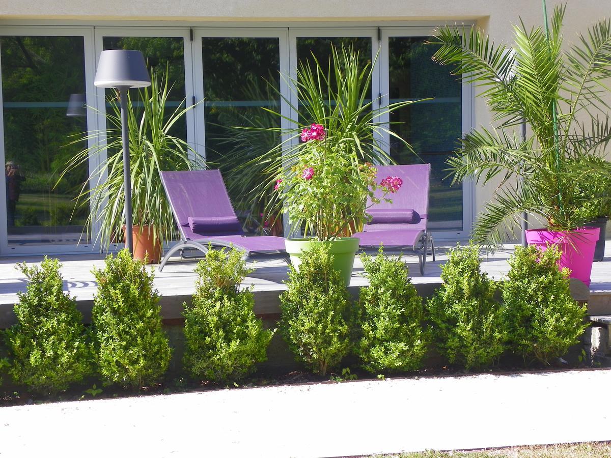 Logis- Hotel Spa Restaurant L'Epicurial Saint-Pey-de-Castets Eksteriør billede