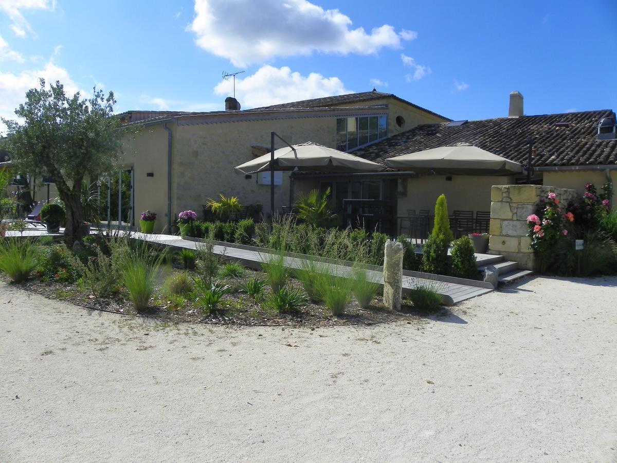 Logis- Hotel Spa Restaurant L'Epicurial Saint-Pey-de-Castets Eksteriør billede