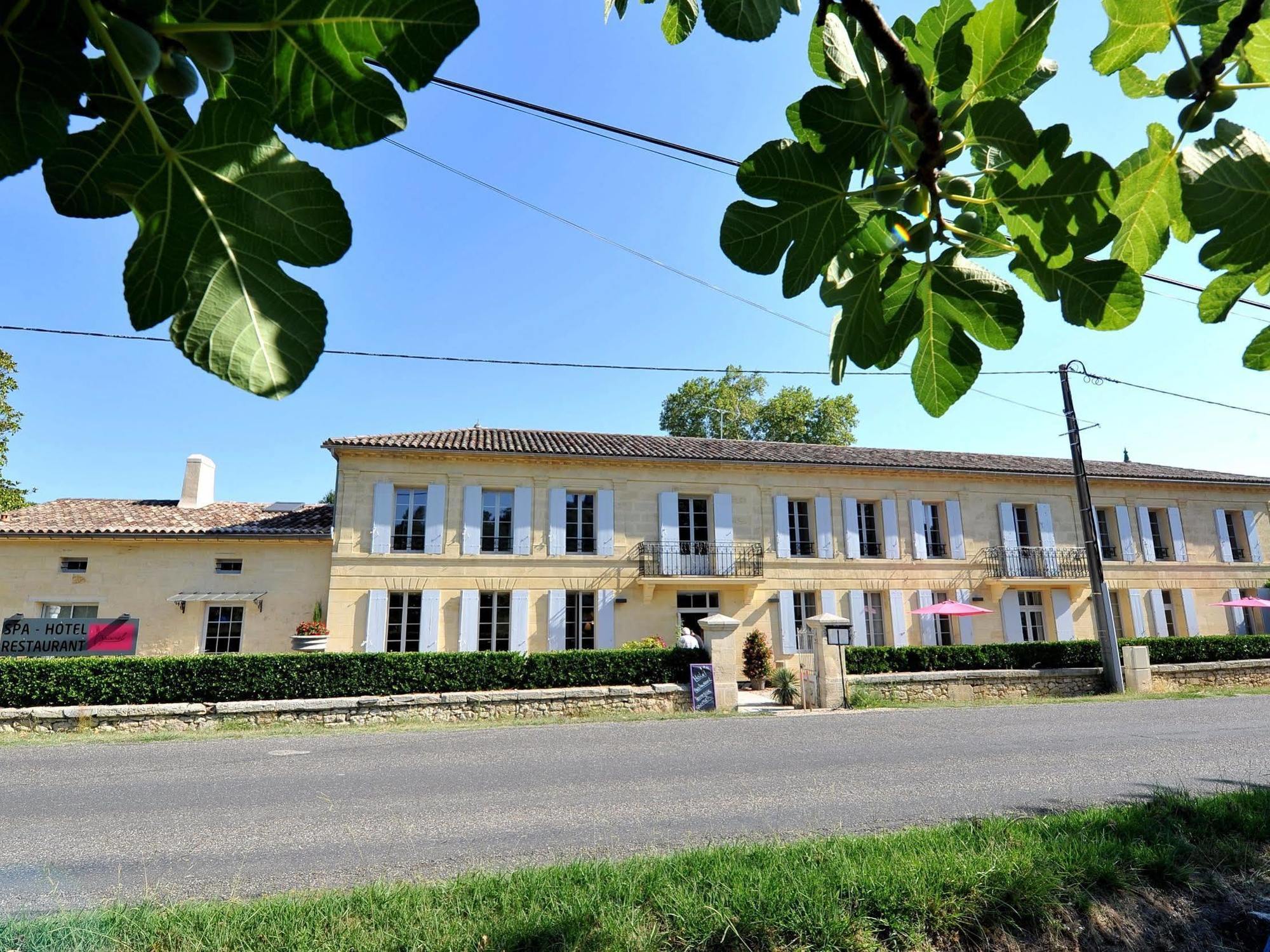 Logis- Hotel Spa Restaurant L'Epicurial Saint-Pey-de-Castets Eksteriør billede